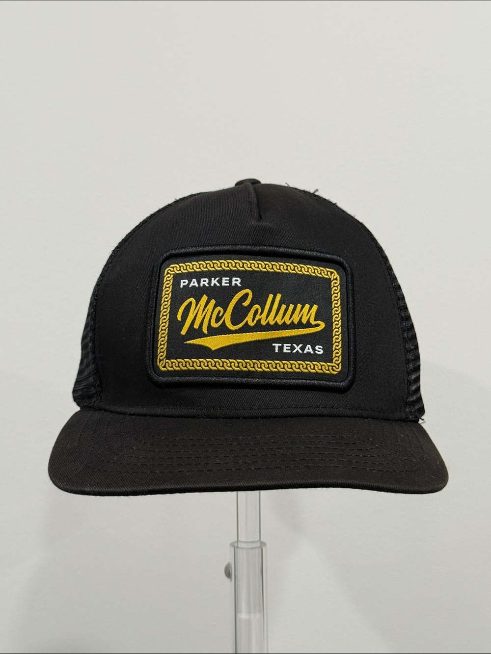 Parker McCollum Official Texas Country Music Patch Trucker Hat Cap Black OSFM